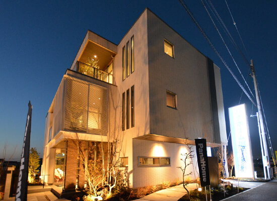 パナホーム兵庫加古川展示場の外観